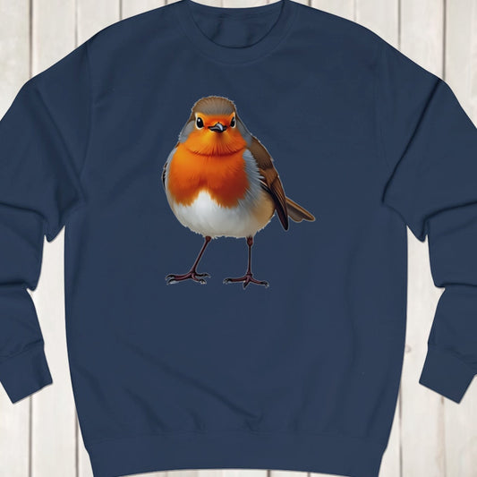 Roodborstje sweatshirt