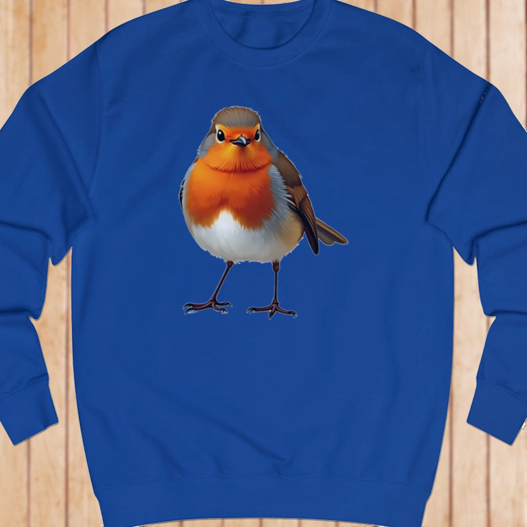 Roodborstje sweatshirt