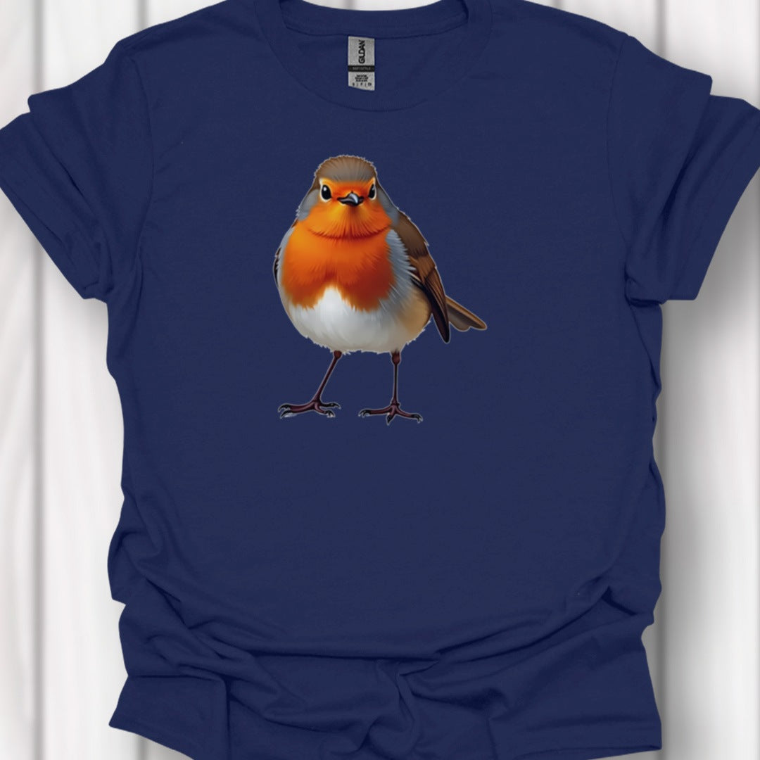 Roodborstje tijdloos T-shirt