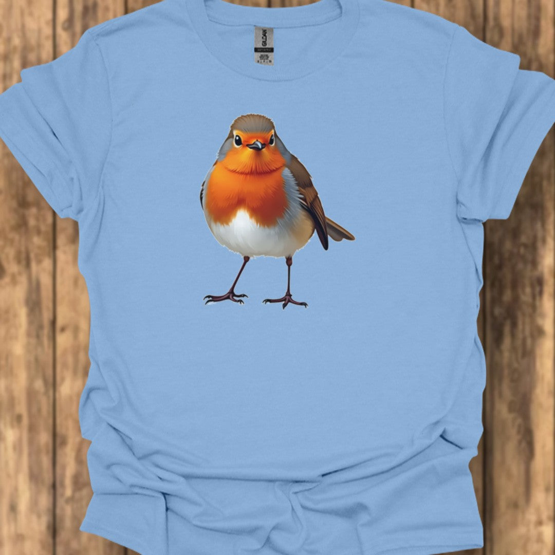 Roodborstje trendy T-shirt