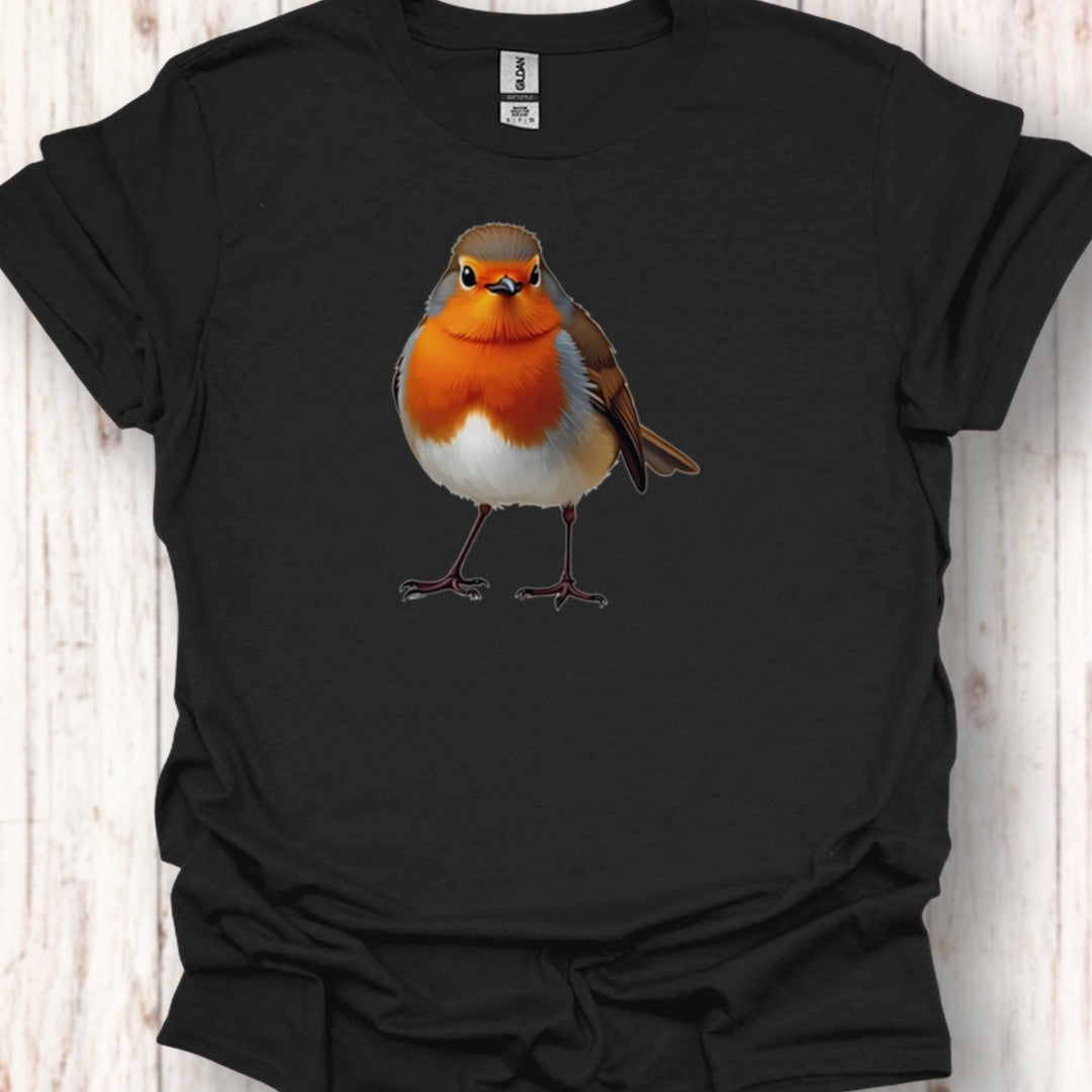 Roodborstje tijdloos T-shirt