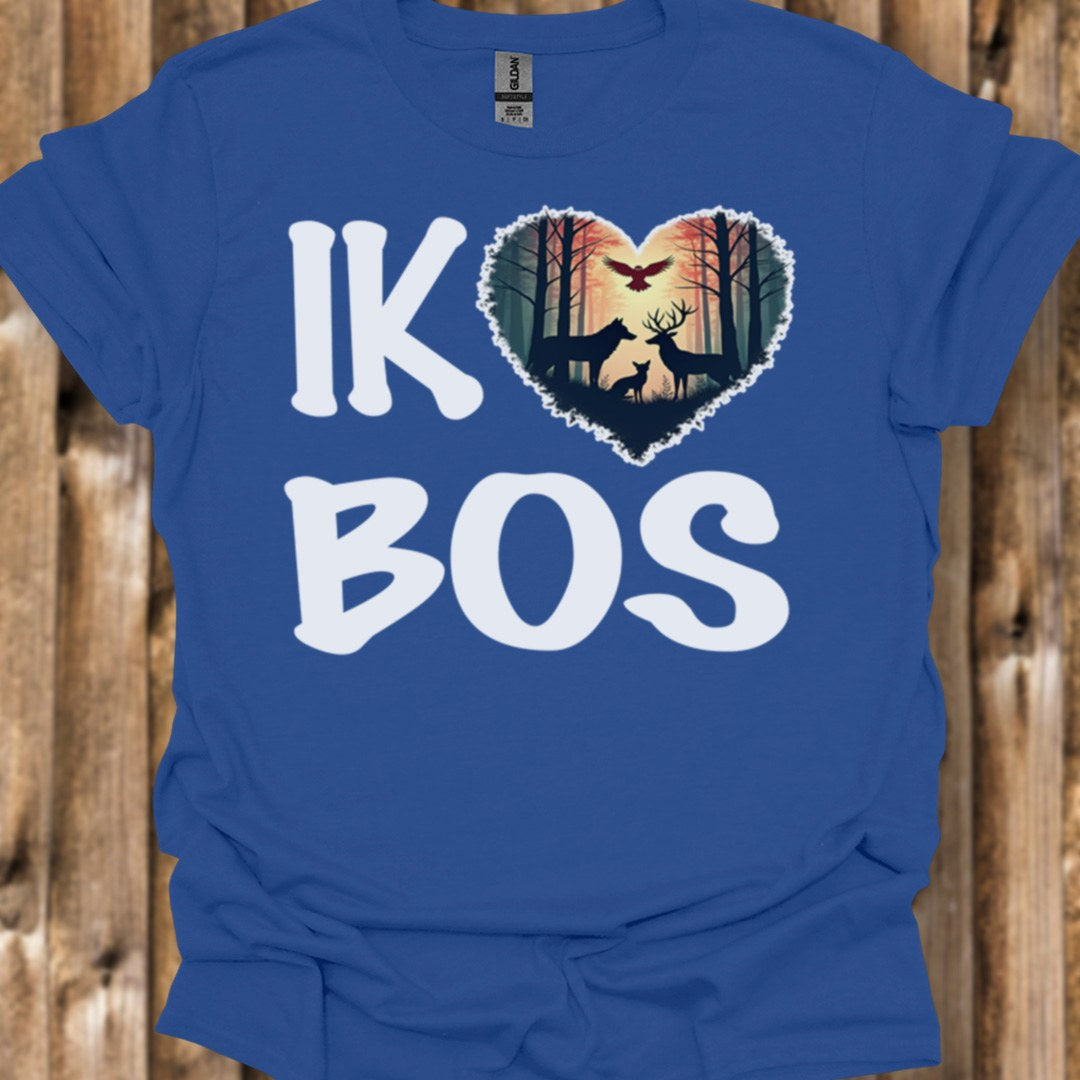 I love forest (Dutch) white trendy T-shirt