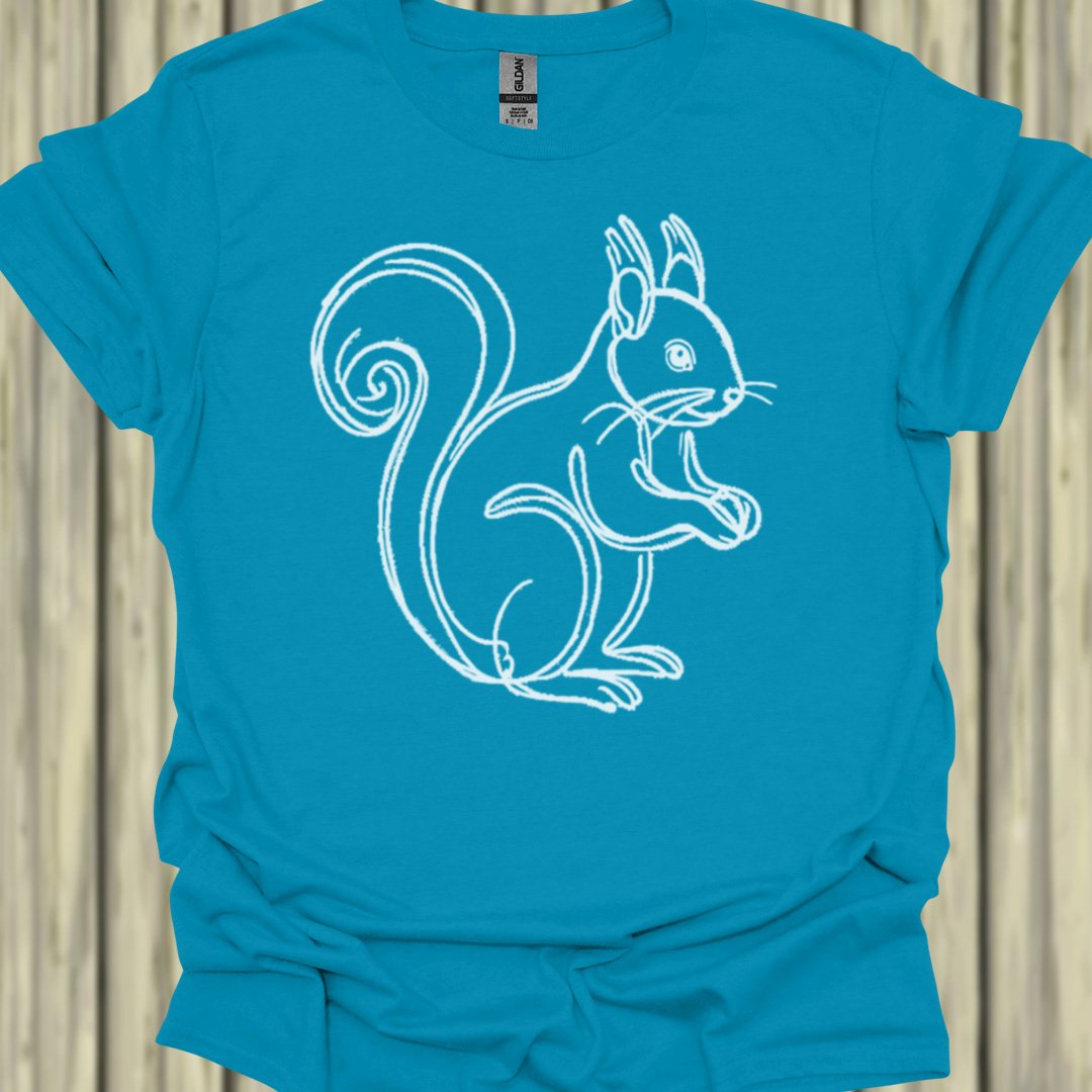 Eekhoorn wit T‑Shirt
