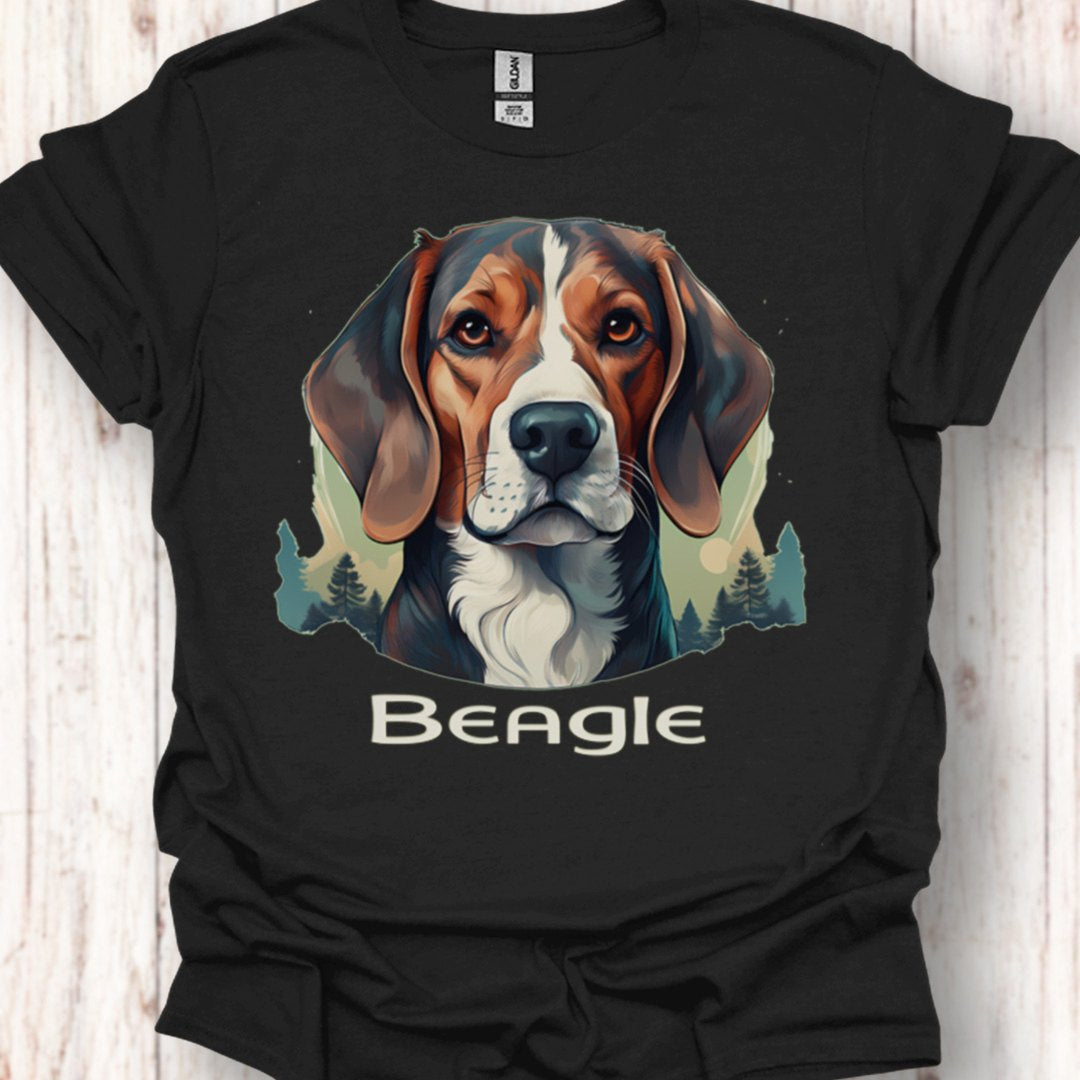 Beagle met rasnaam T‑shirt