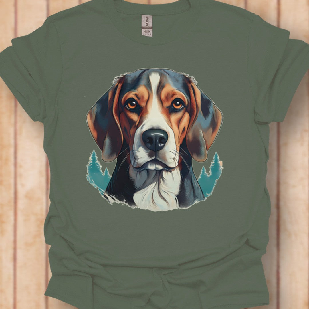 Beagle met rasnaam T‑shirt