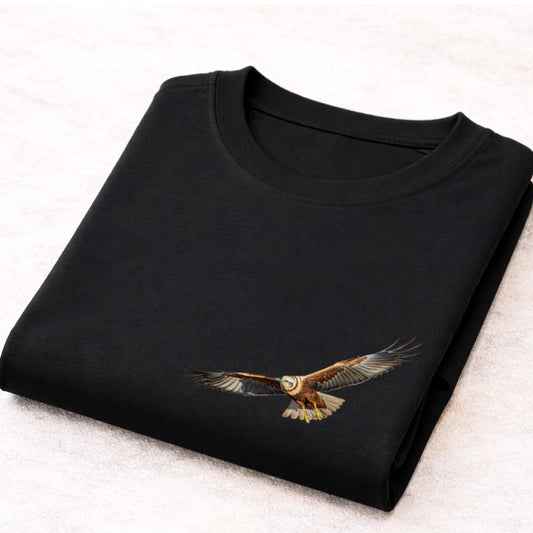 Bruine Kiekendief T‑shirt