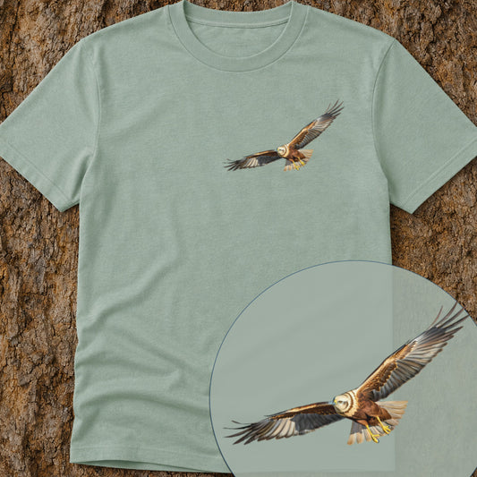 Bruine Kiekendief T‑shirt