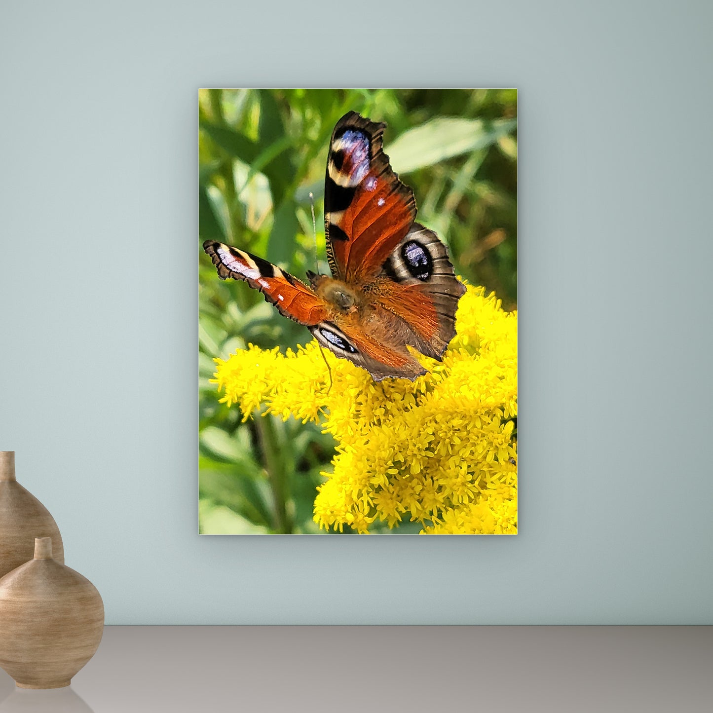 Vlinder - Beweging - Aluminium - 50 x 70 cm