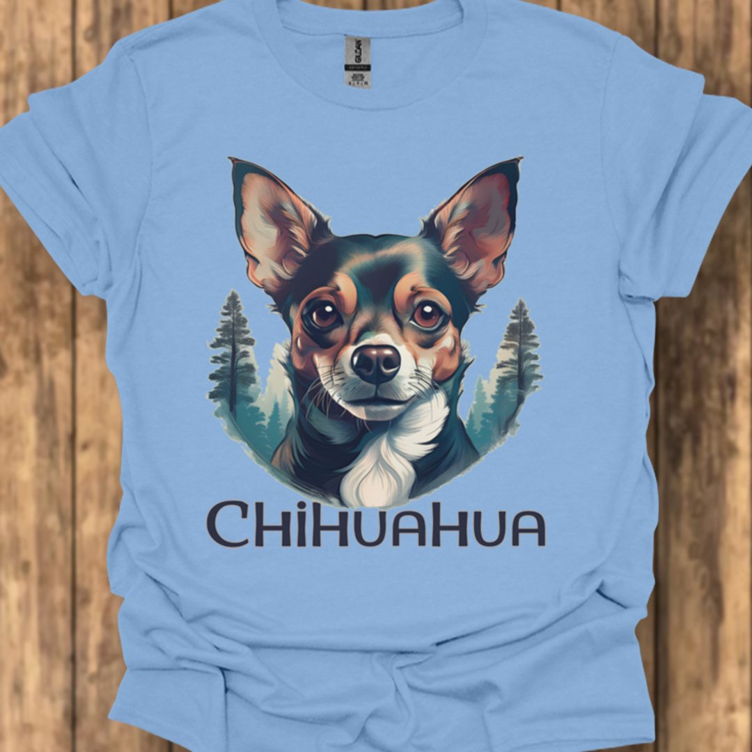 Chihuahua met rasnaam T‑shirt
