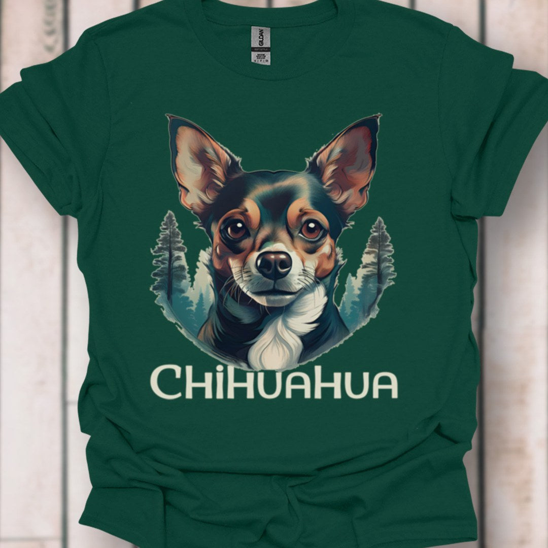 Chihuahua met rasnaam T‑shirt