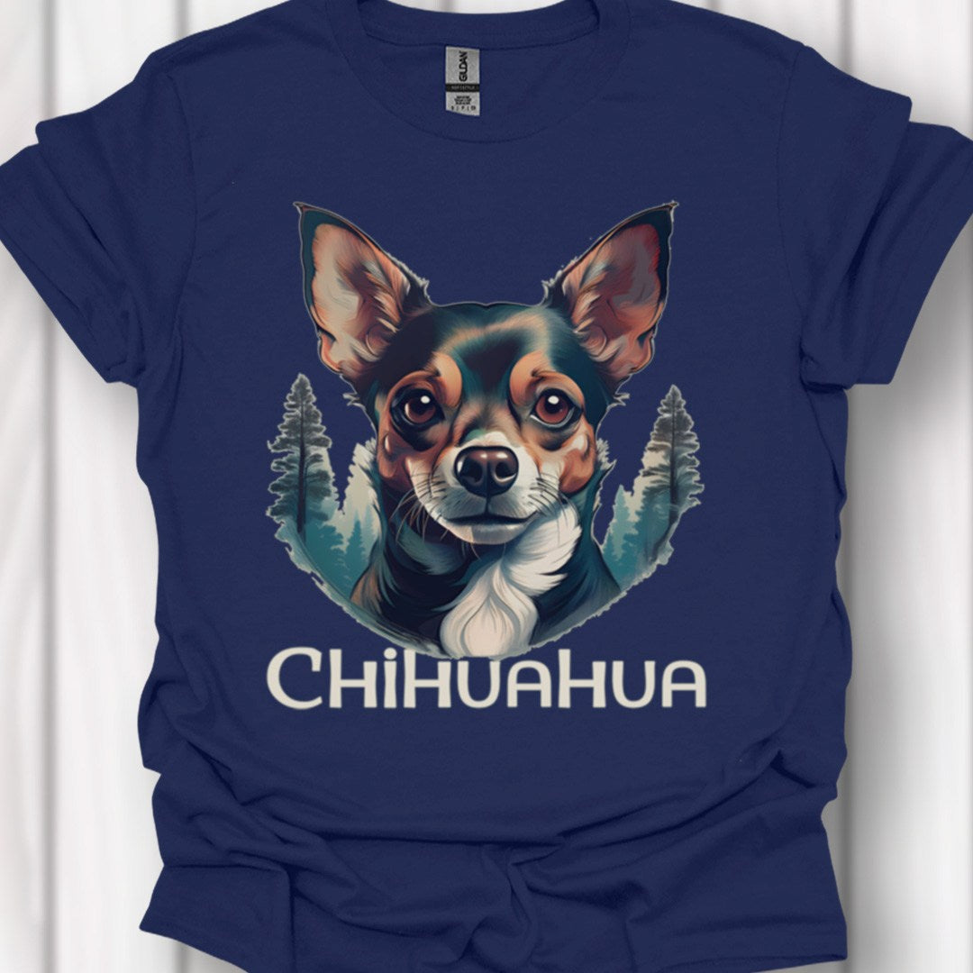 Chihuahua met rasnaam T‑shirt