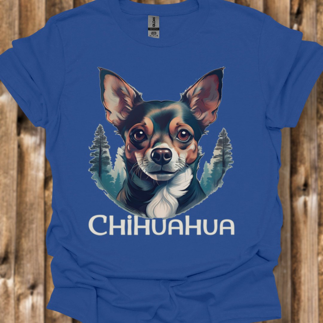 Chihuahua met rasnaam T‑shirt