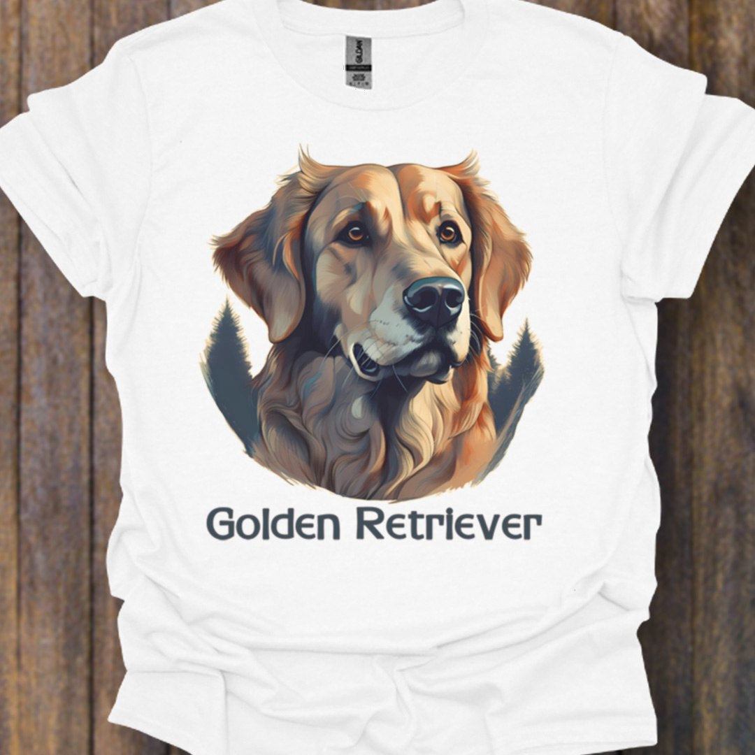 Golden Retriever rasnaam T‑shirt