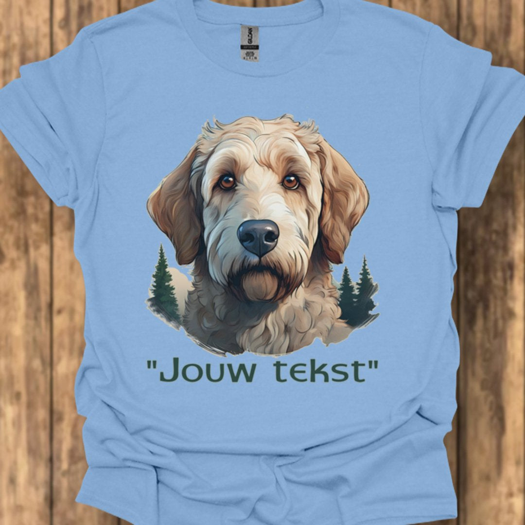 Goldendoodle "jouw tekst" T‑shirt