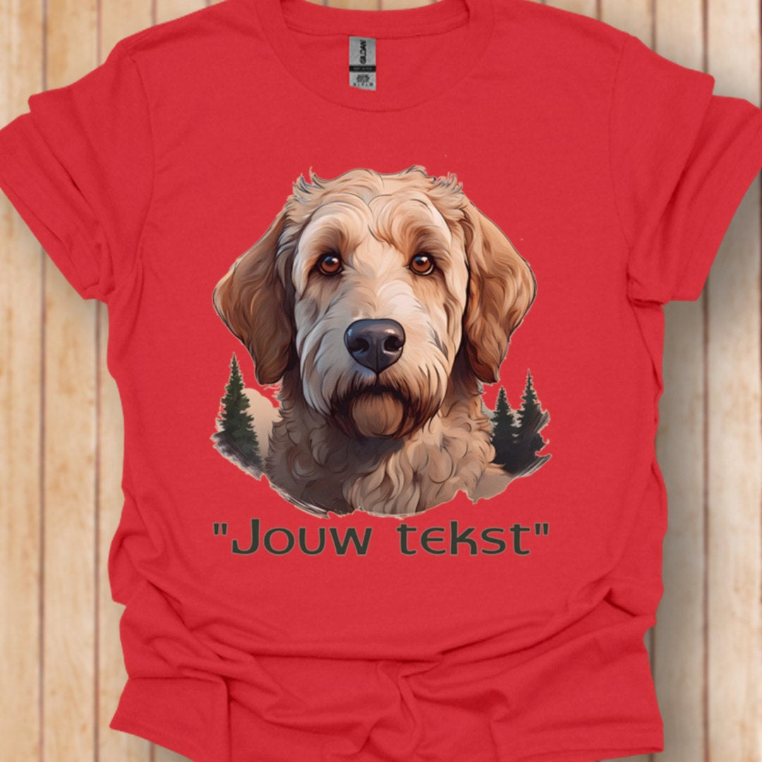 Goldendoodle "jouw tekst" T‑shirt