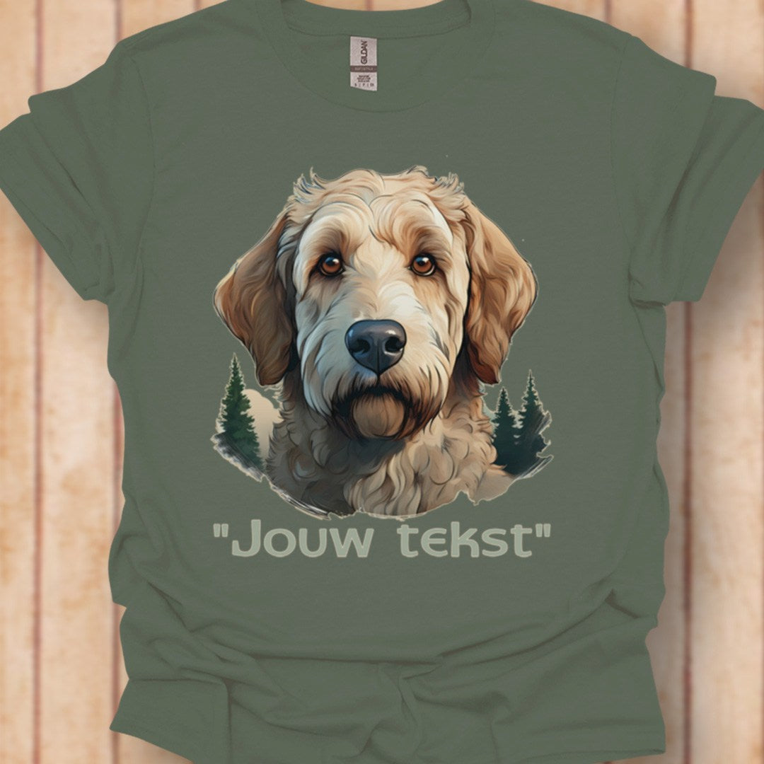 Goldendoodle "jouw tekst" T‑shirt