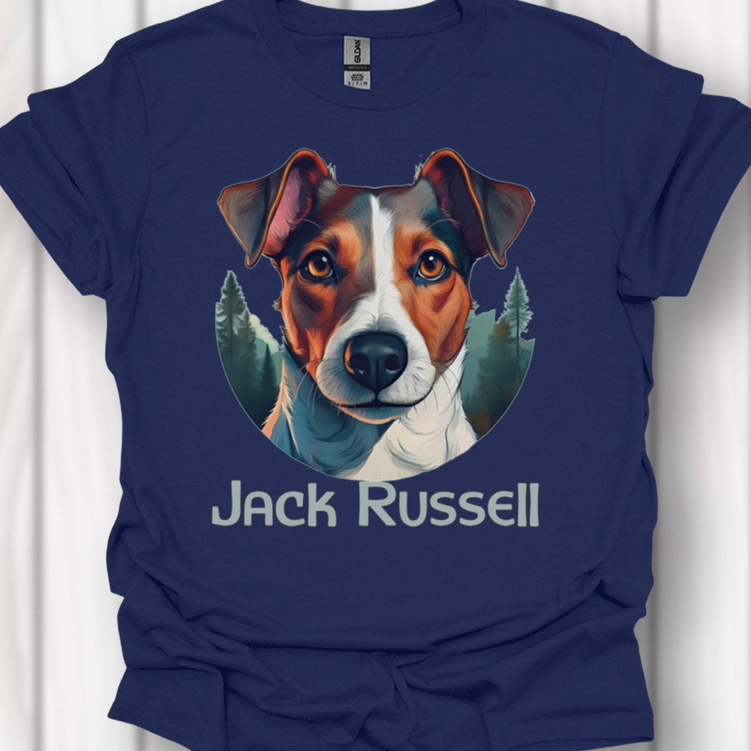 Jack Russell met rasnaam T‑shirt