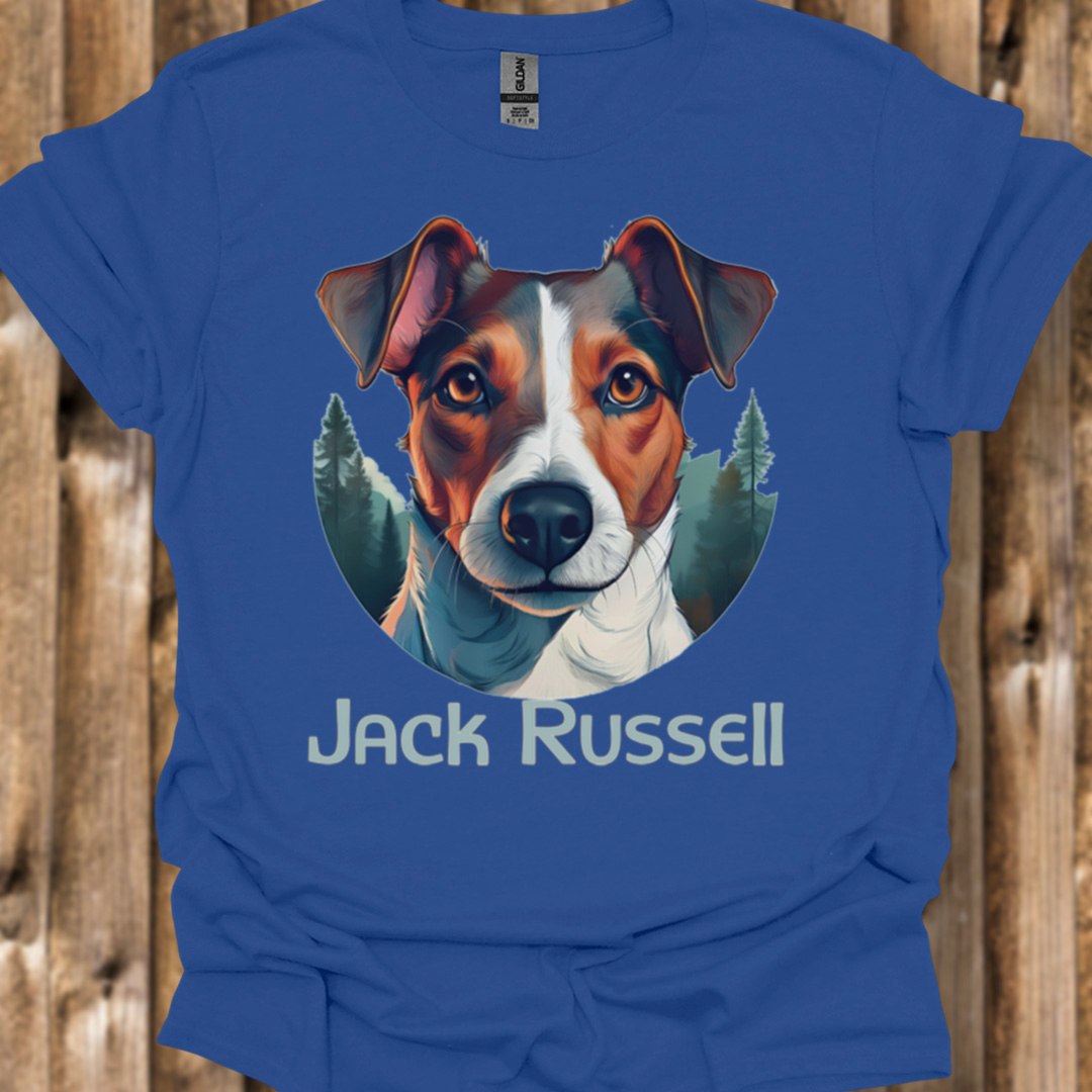 Jack Russell met rasnaam T‑shirt