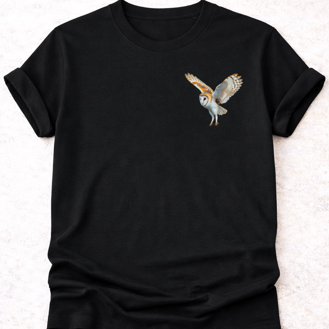 Kerkuil jagend T‑Shirt
