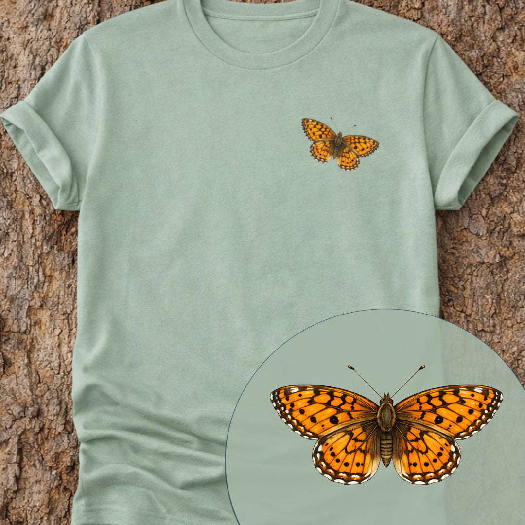 Kleine parelmoervlinder premium T-shirt