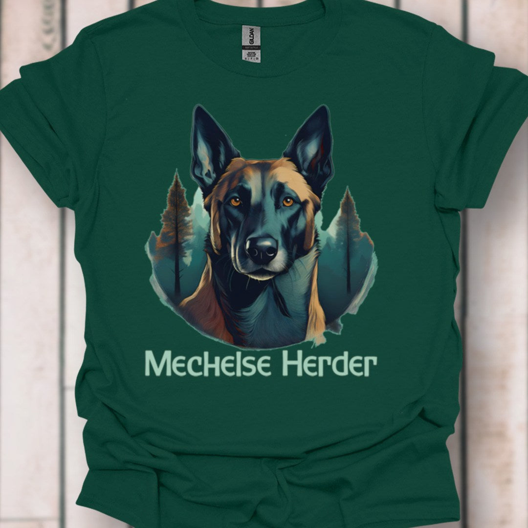 Mechelse Herder met rasnaam T‑shirt
