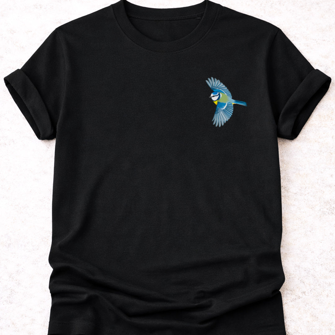 Pimpelmeesje vliegend T-shirt