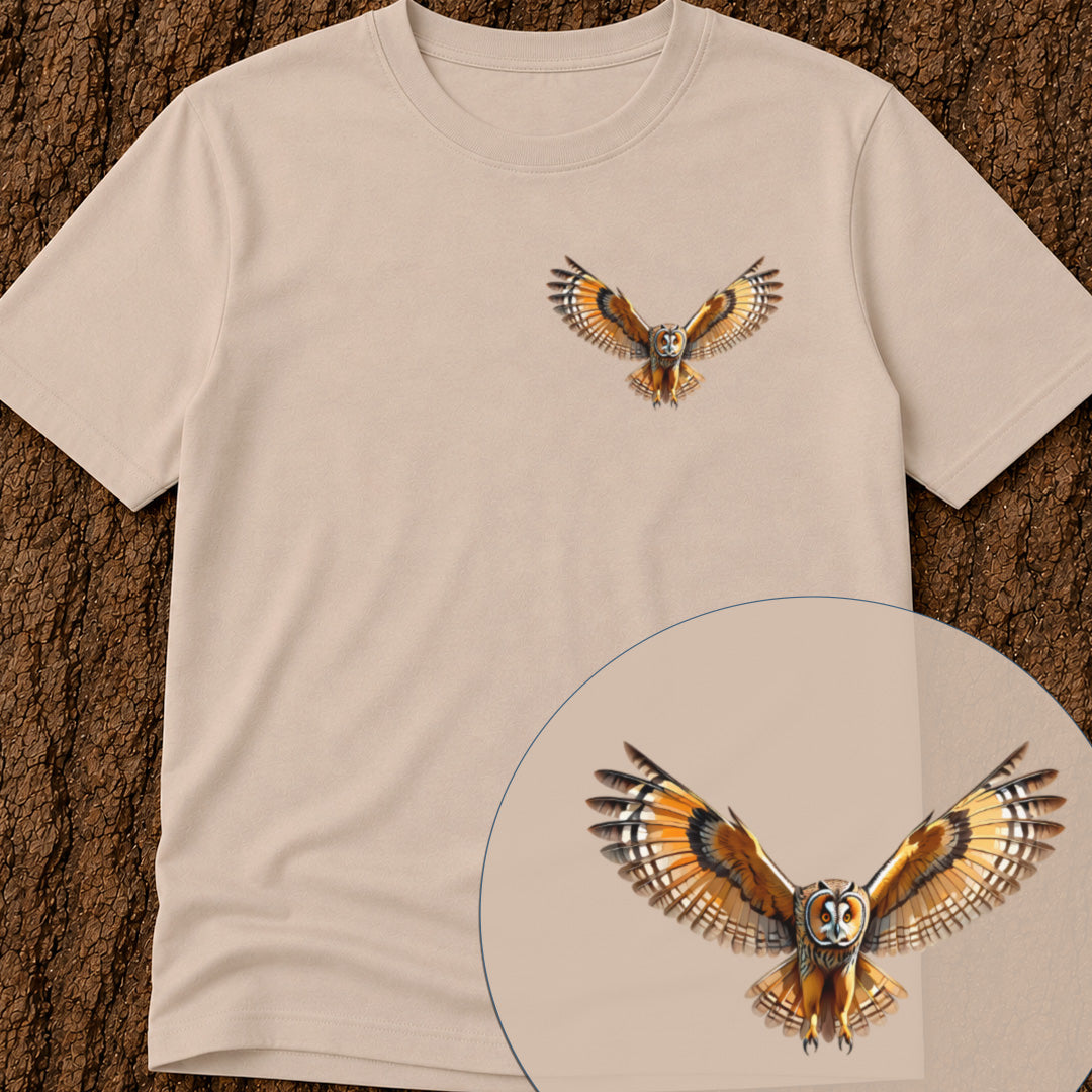 T-shirt premium Hibou moyen-duc