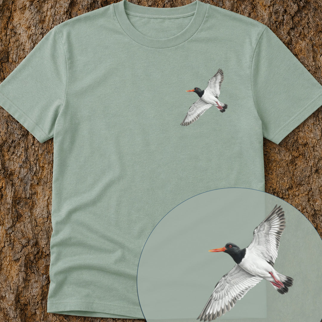 T-shirt premium Huîtrier pie