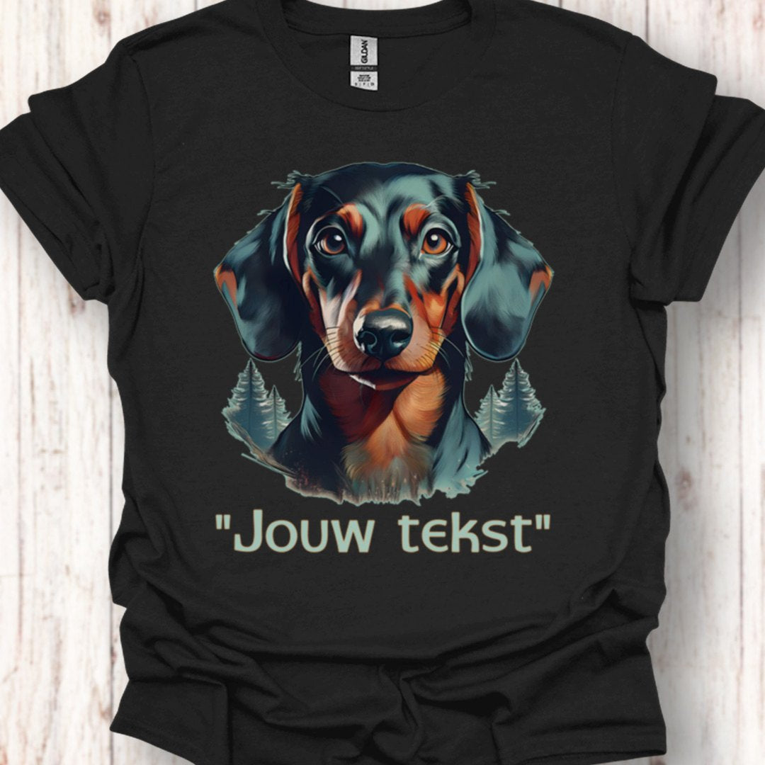 Tekkel "jouw tekst" T‑shirt