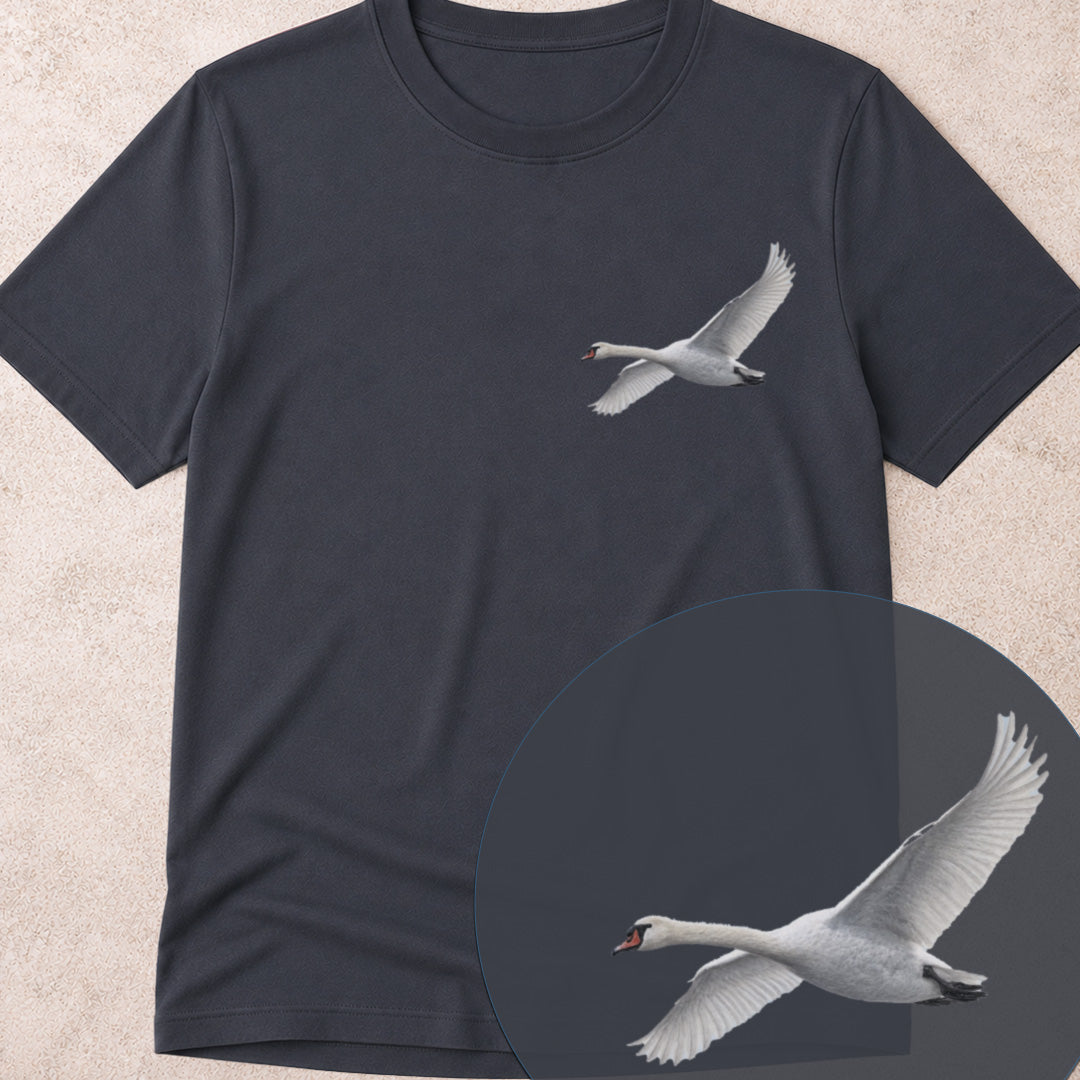 Zwaan vliegend T‑Shirt