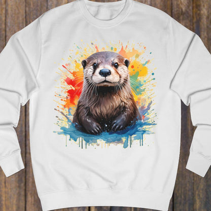 Otter splash sweatshirt
