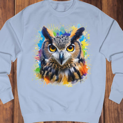 Uil splash sweatshirt