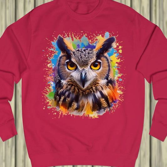 Uil splash sweatshirt