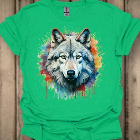 Wolf Splash T‑Shirt