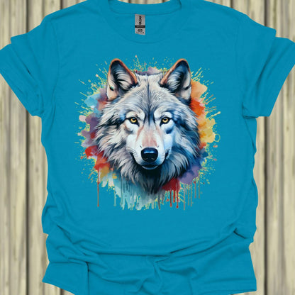 Wolf Splash T‑Shirt