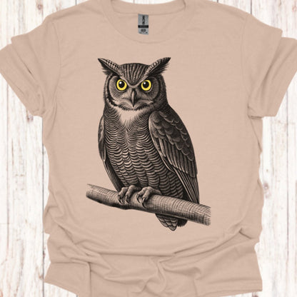 Wijze Uil T‑Shirt