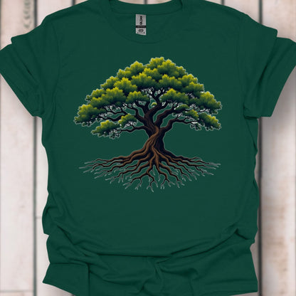 Majestueuze boom tijdloos T-shirt