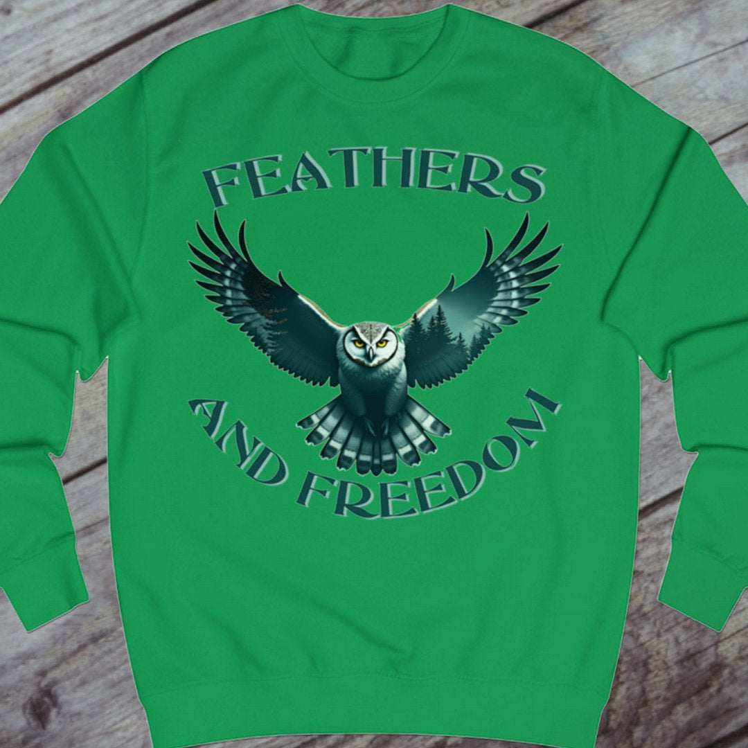 Feathers and Freedom sweatshirt