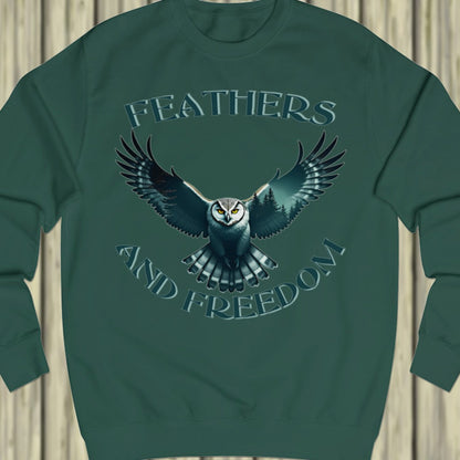 Feathers and Freedom sweatshirt