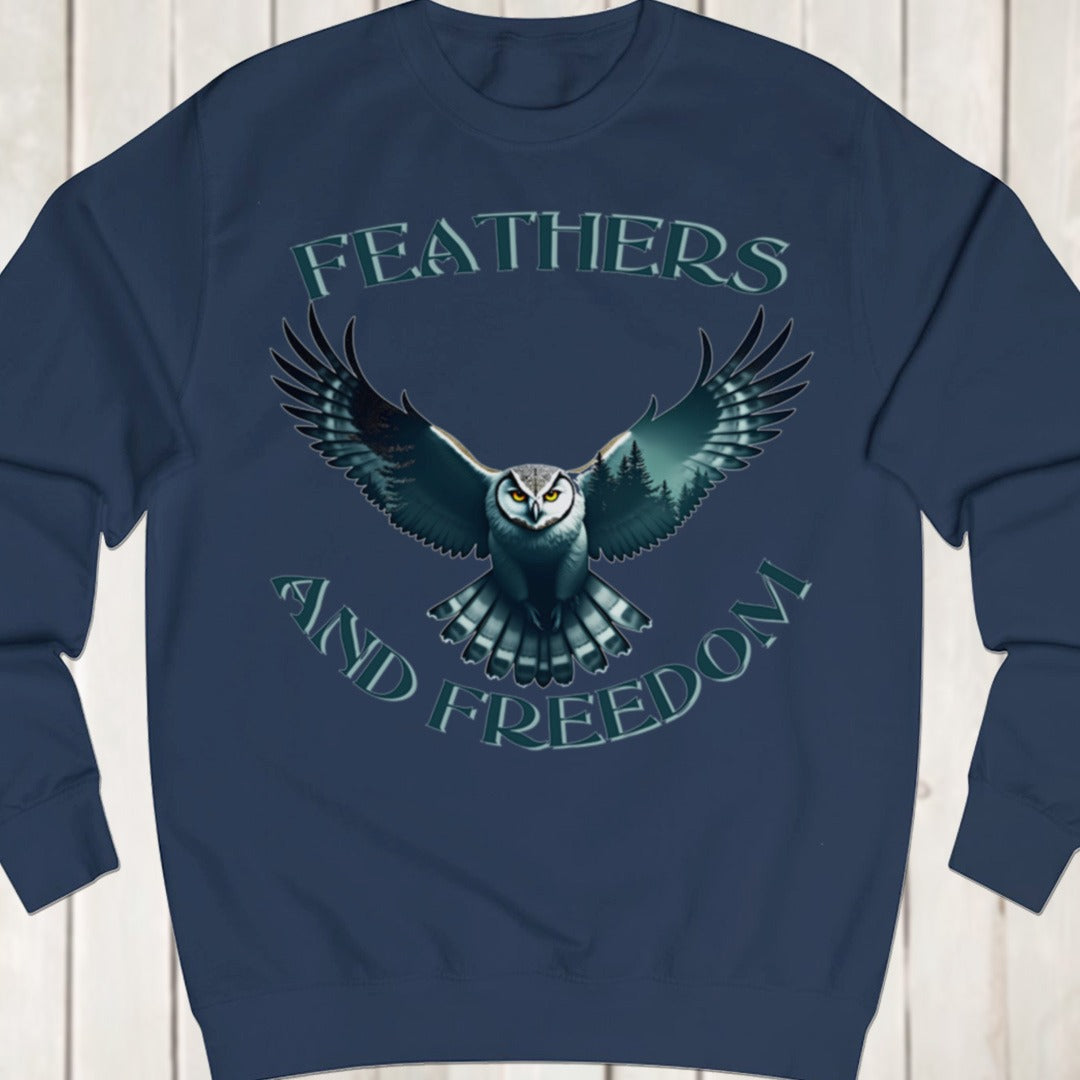 Feathers and Freedom sweatshirt