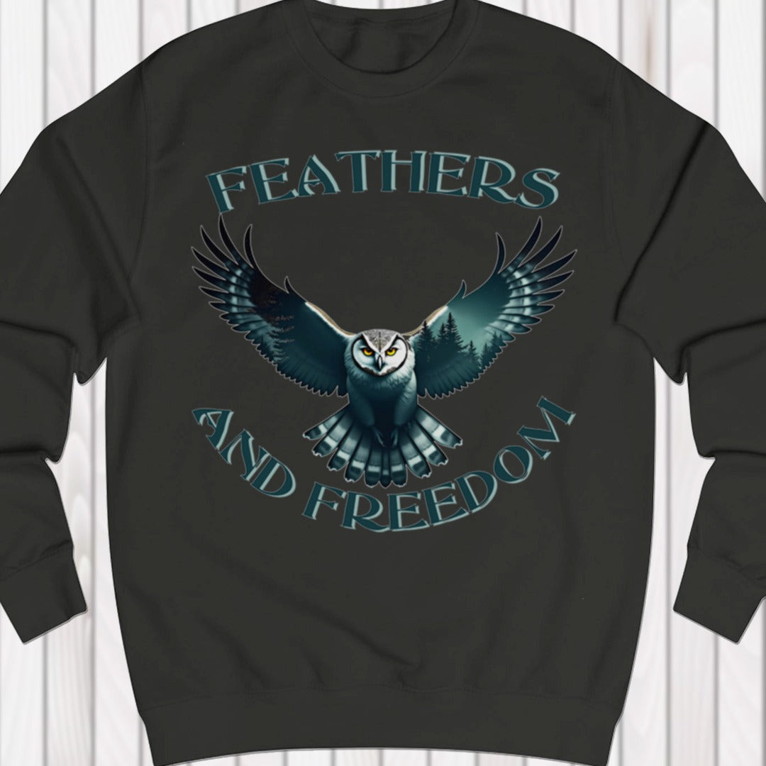 Feathers and Freedom sweatshirt