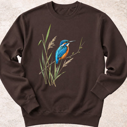 IJsvogel tussen riet Sweatshirt