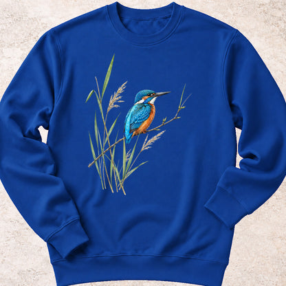 IJsvogel tussen riet Sweatshirt