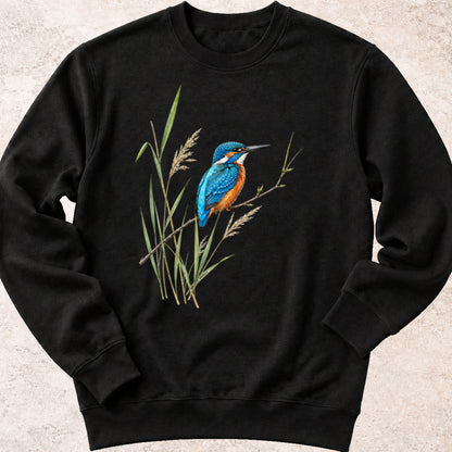 IJsvogel tussen riet Sweatshirt