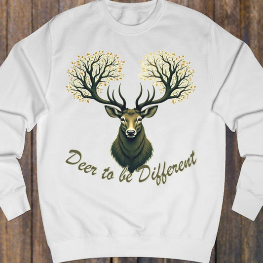 Deer to be Different sweatshirt