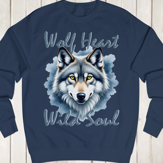 Wolf Heart Wild Soul sweatshirt