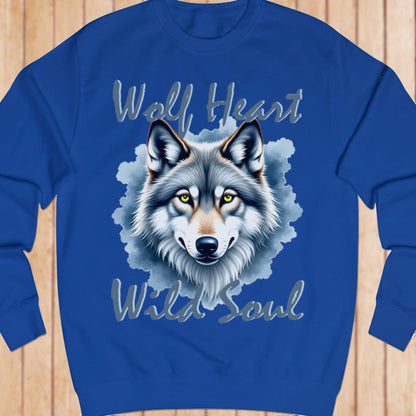 Wolf Heart Wild Soul sweatshirt