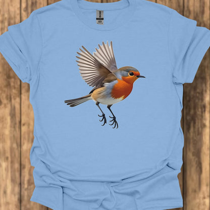 Flying robin trendy T-shirt