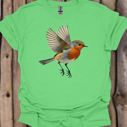 Flying robin trendy T-shirt