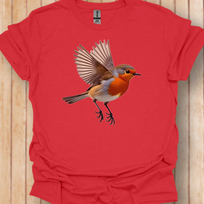 Flying robin trendy T-shirt